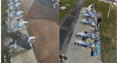 Kaybis İstasyonlarına Ve Bisikletlerine Zarar Verenler Yakalandı