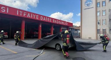 Kayseri’de Elektrikli Araç Yangınlarına Türkiye’de İlk Uygulama