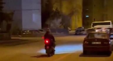 Kayseri’de Motosiklet Sürücüsüne Ceza