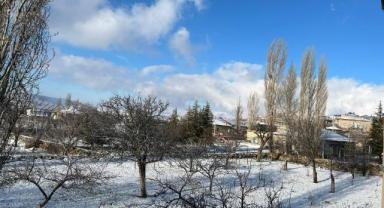 Kayseri’de Nisan’da Kar Sürprizi