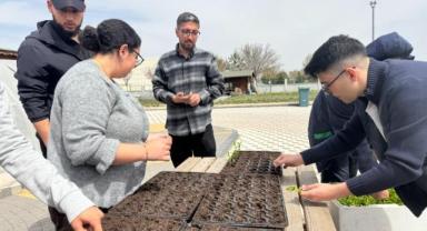 Kayseri’de Öğrenciler Doğal Üretimle Buluştu