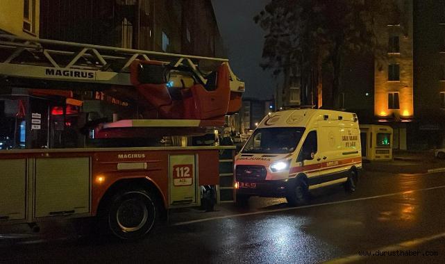 Kayseri’de Otel Yangını Paniği