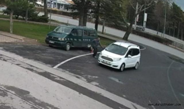 Kayseri’de Trafikte Sopa Skandalı: Ehliyetine El Kondu