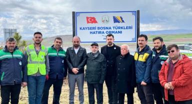Köklerimiz Bosna'dan Dallarımız Türkiye'den: Kayseri'de Anlamlı Fidan Dikimi