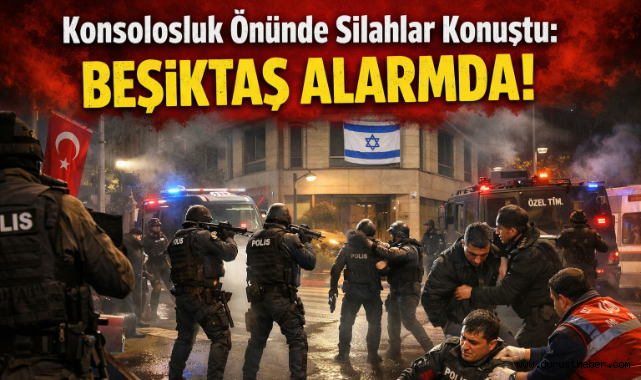 Konsolosluk Önünde Silahlar Konuştu: Beşiktaş Alarmda!