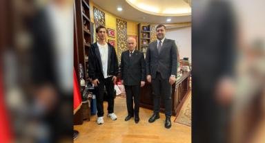 MHP Kayseri Milletvekili Baki Ersoy, Oğlu İle MHP Lideri Devlet Bahçeli İle Görüştü