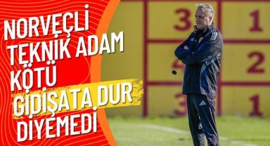 Norveçli Teknik Adam Kötü Gidişata Dur Diyemedi: 5 Maçta Sadece 1 Galibiyet