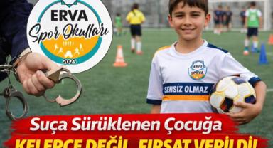Suça Sürüklenen Çocuğa Kelepçe Değil, Fırsat Verildi!