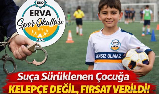 Suça Sürüklenen Çocuğa Kelepçe Değil, Fırsat Verildi!