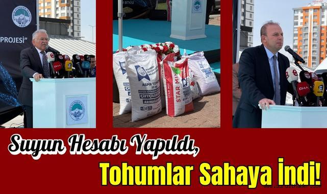 Suyun Hesabı Yapıldı, Tohumlar Sahaya İndi!