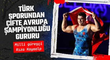 Türk Sporundan Çifte Avrupa Şampiyonluğu Gururu