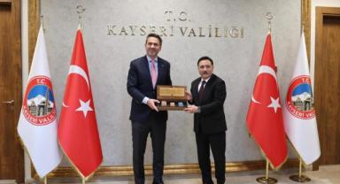 Valilikte Önemli Buluşma: Bayraktar'dan Kayseri Teması