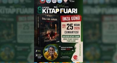 Yazar Yusuf Kartal Yeni Kitabı İle Kayseri Kitap Fuarı’nda Okurlarıyla Buluşuyor!