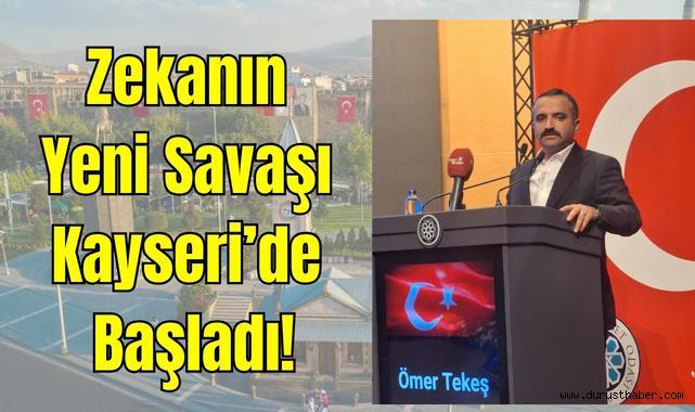 Zekânın Yeni Savaşı Kayseri’de Başladı!