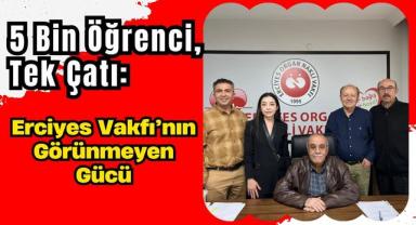 5 Bin Öğrenci, Tek Çatı: Erciyes Vakfı’nın Görünmeyen Gücü