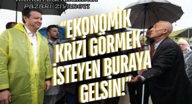 Arıkan’dan Kurban Pazarı Ziyareti: “Ekonomik Krizi Görmek İsteyen Buraya Gelsin!”