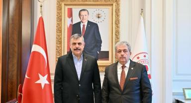 Bayar Özsoy'dan Bakanlığa Ziyaret