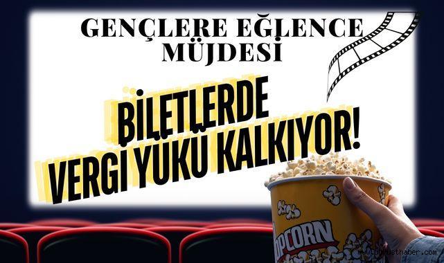 Gençlere Eğlence Müjdesi: Biletlerde Vergi Yükü Kalkıyor!