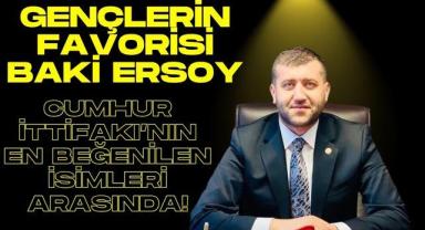 Gençlerin Favorisi Baki Ersoy: Cumhur İttifakı’nın En Beğenilen İsimleri Arasında!