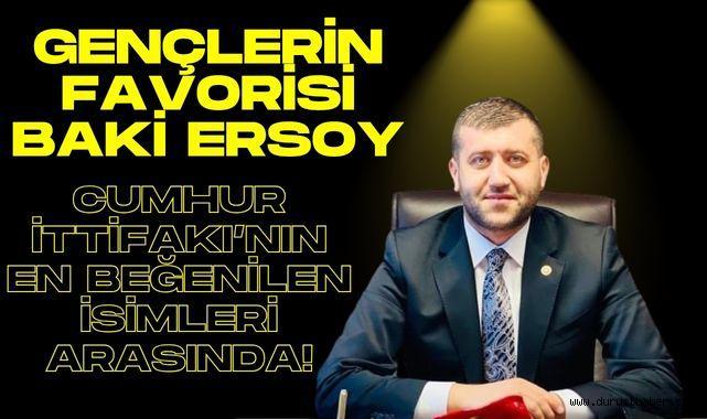 Gençlerin Favorisi Baki Ersoy: Cumhur İttifakı’nın En Beğenilen İsimleri Arasında!
