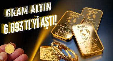 Gram Altın 6.693 TL’yi Aştı!