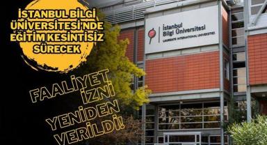 İstanbul Bilgi Üniversitesi’nde Eğitim Kesintisiz Sürecek: Faaliyet İzni Yeniden Verildi!