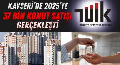 Kayseri’de 2025’te 37 Bin Konut Satışı Gerçekleşti