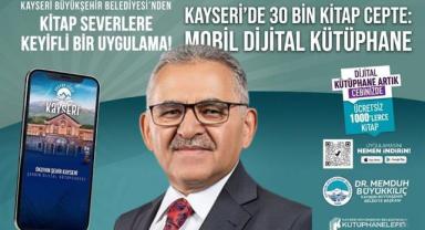 Kayseri’de 30 Bin Kitap Cepte: Mobil Dijital Kütüphane