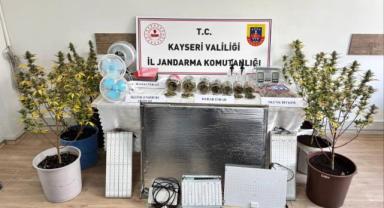 Kayseri’de 830 Gram Esrar Ele Geçirildi
