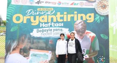Kayseri'de Oryantiring Heyecanı Doğayla Buluştu