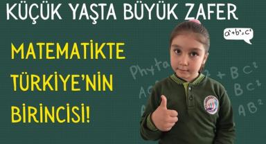 Küçük Yaşta Büyük Zafer: Matematikte Türkiye’nin Birincisi!