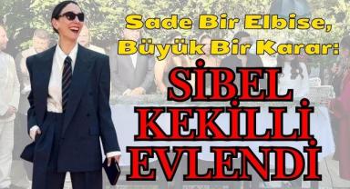 Sade Bir Elbise, Büyük Bir Karar: Sibel Kekilli Evlendi