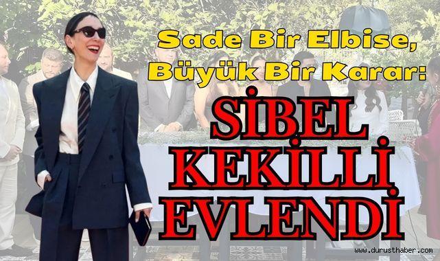 Sade Bir Elbise, Büyük Bir Karar: Sibel Kekilli Evlendi