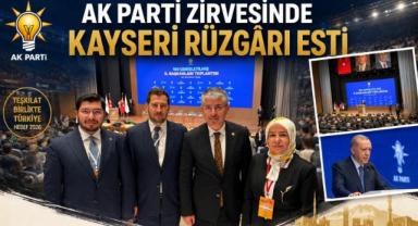 AK Parti Zirvesinde Kayseri Rüzgârı Esti