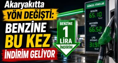 Akaryakıtta Yön Değişti: Benzine Bu Kez İndirim Geliyor
