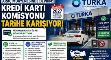 Araç Muayenesinde Devrim: Kredi Kartı Komisyonu Tarihe Karışıyor