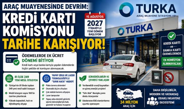 Araç Muayenesinde Devrim: Kredi Kartı Komisyonu Tarihe Karışıyor