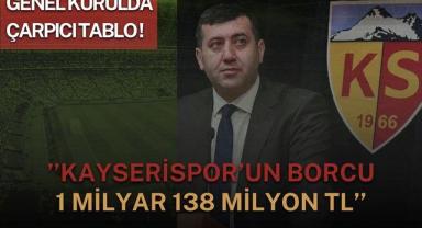 Baki Ersoy’dan Kayserispor’un Borcuna İlişkin Açıklama