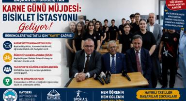 Başkan Büyükkılıç’tan Öğrencilere Karne Sürprizi: Yaz Tatili İçin 