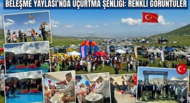Beleşme Yaylası’nda Uçurtma Şenliği Renkli Görüntüler