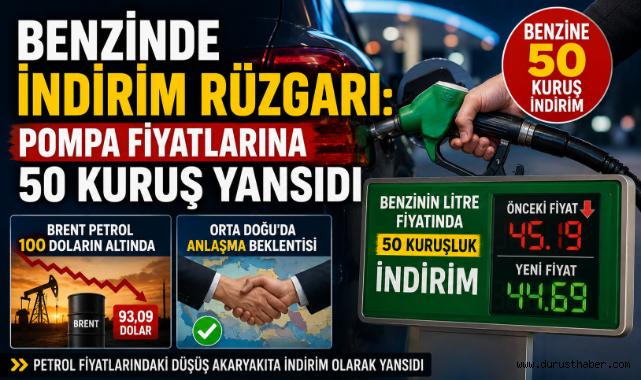 Benzinde İndirim Rüzgarı