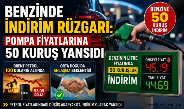 Benzinde İndirim Rüzgarı
