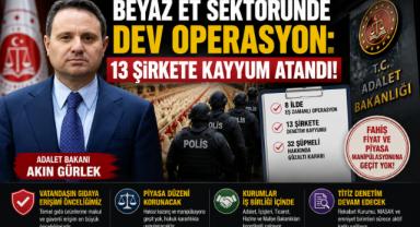 Beyaz Et Sektöründe Dev Operasyon: 13 Şirkete Kayyum Atandı!