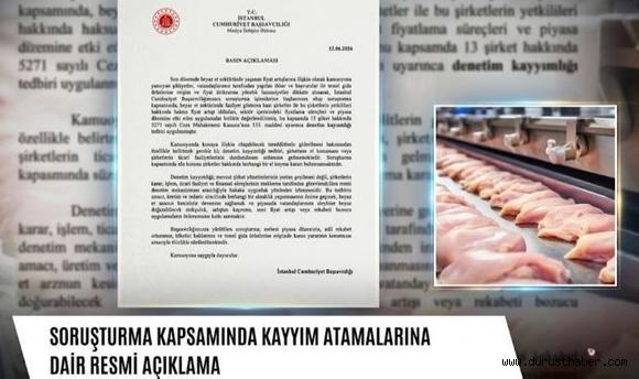 Beyaz Et Sektöründe Kayyım Süreci: Başsavcılıktan Açıklama