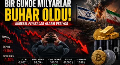 Bir Günde Milyarlar Buhar Oldu! Küresel Piyasalar Alarm Veriyor