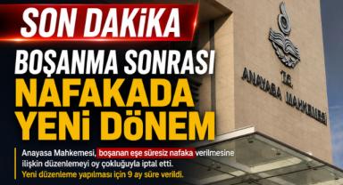 Boşanma Sonrası Nafakada Yeni Dönem