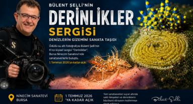 Bülent Şelli’nin “Derinlikler” Sergisi Denizlerin Gizemini Sanata Taşıdı