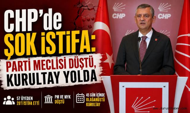 CHP’de Şok İstifa: Parti Meclisi Düştü, Kurultay Yolda
