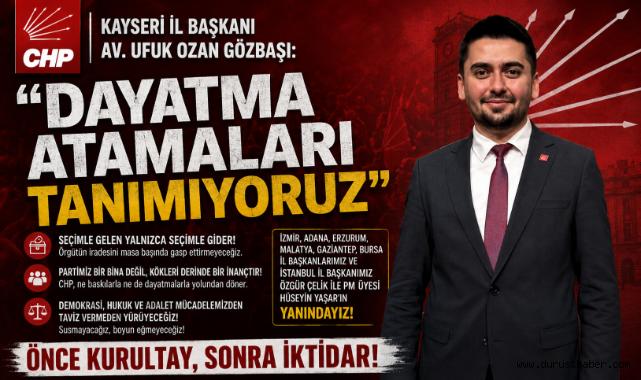 CHP Kayseri’de