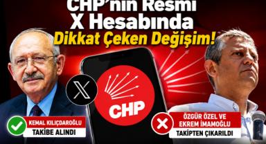CHP’nin Resmî X Hesabında Dikkat Çeken Değişim!